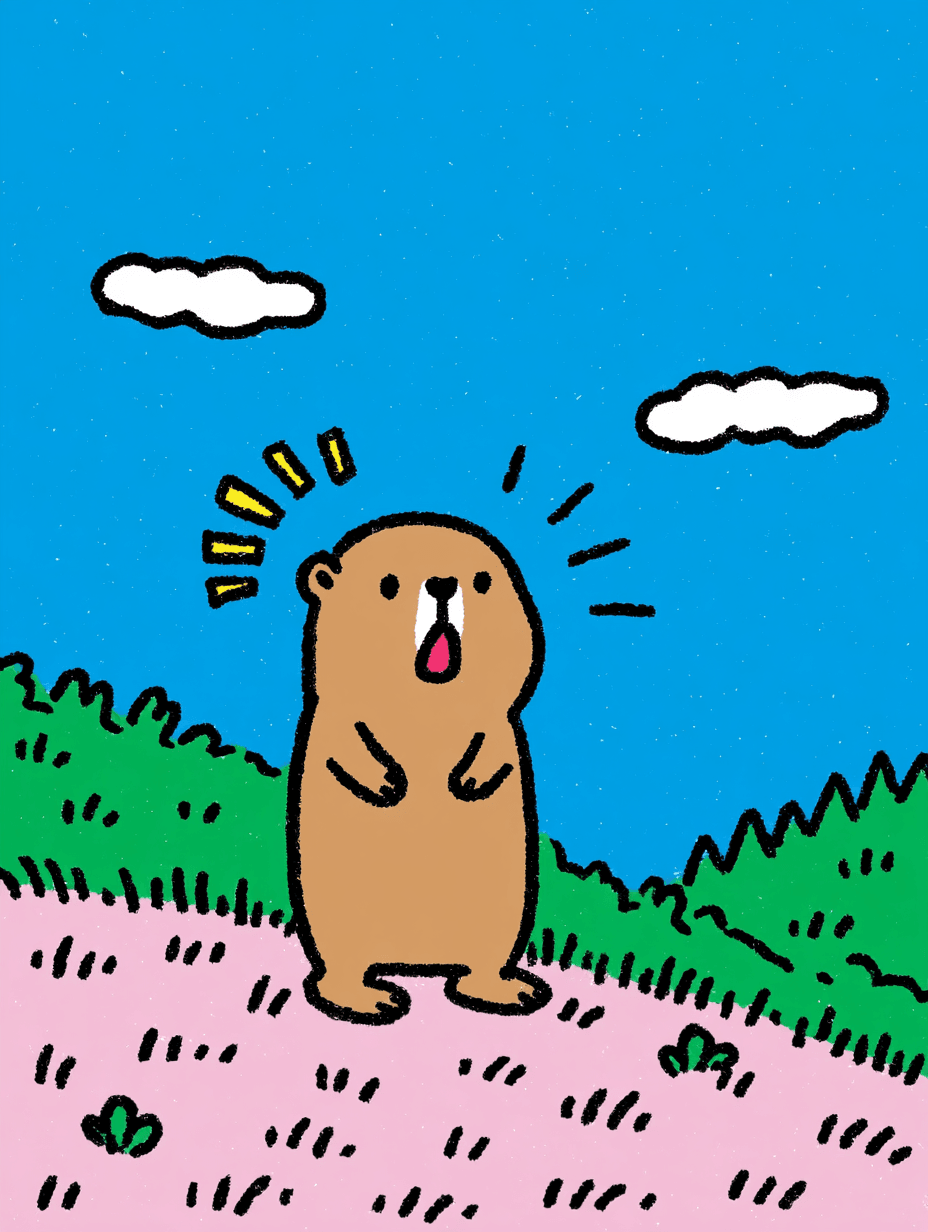 loop_on_A_groundhog_standing_upright_in_extreme_surprise_d2982aa0-0b9f-4336-82a2-c9996c3e5ded.png