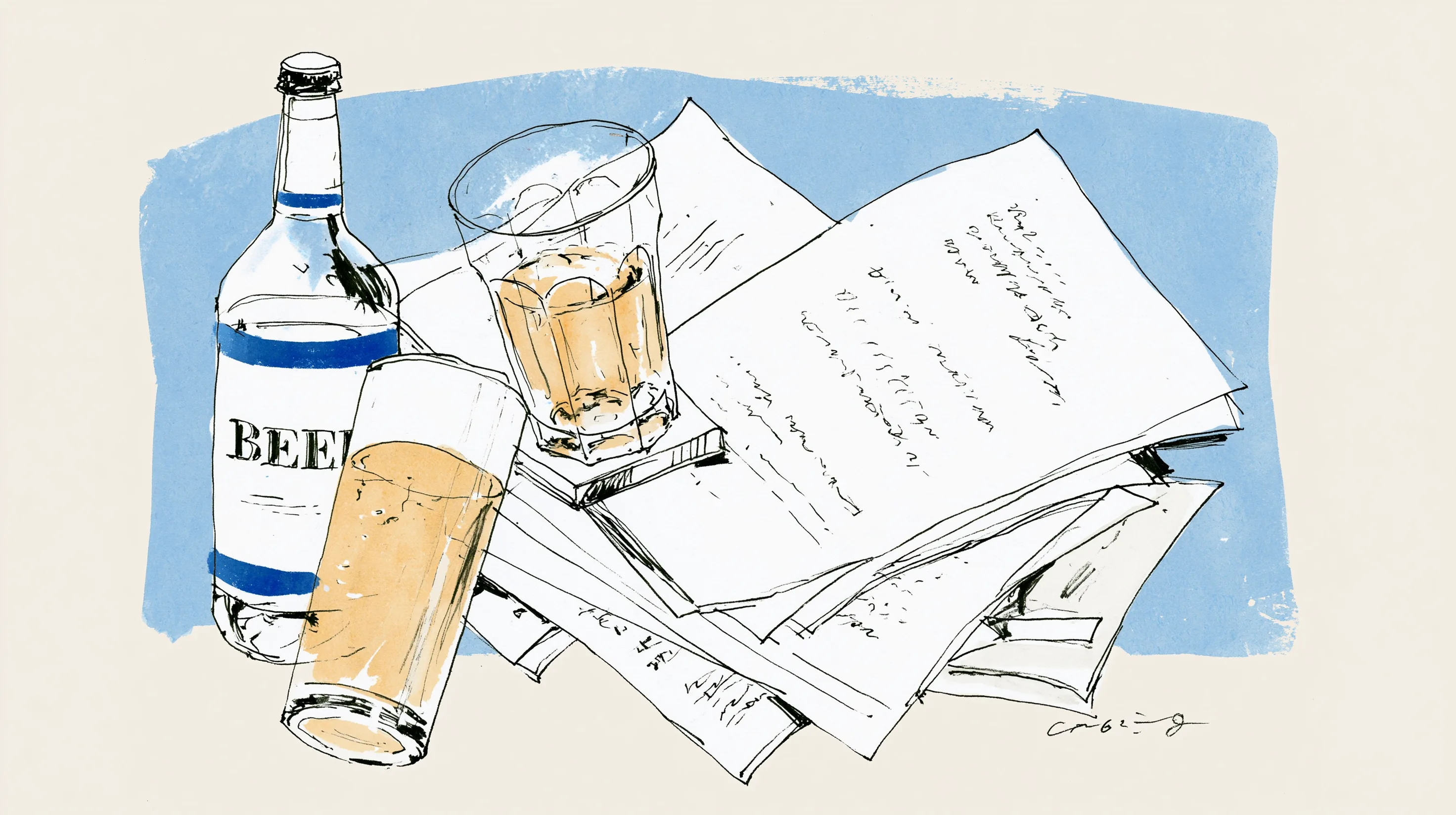 loop_on_A_glass_of_beer_was_pressed_down_on_a_pile_of_draft_p_0dd014b1-1e85-46b6-9a4b-99cafabb2e71_0.png